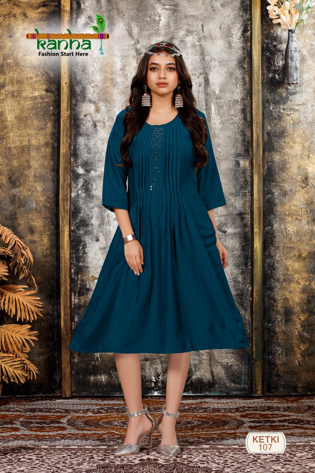 Kanha Kekti Party Wear Kurtis Catalog
